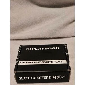 Auburn University Playbook "The Greatest Sports Plays" slate coasters